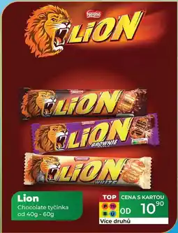 Tamda Foods Lion Chocolate tyčinka od 40g - 60g nabídka