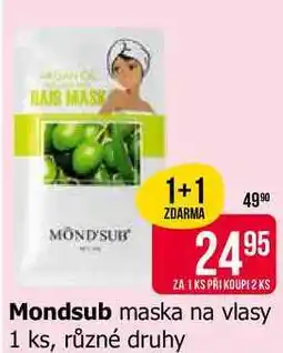 Teta Mondsub maska na vlasy 1 ks, různé druhy nabídka