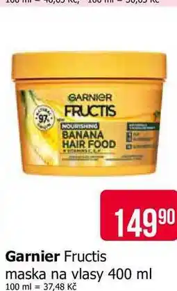 Teta Garnier Fructis maska na vlasy 400 ml nabídka