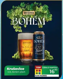 Tamda Foods Krušovice 0,5L Bohém plech nabídka