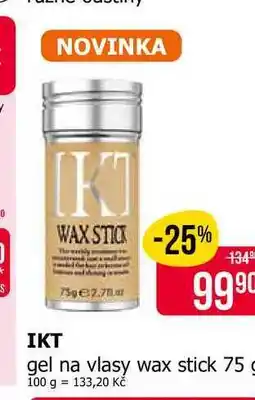 Teta IKT gel na vlasy wax stick 75g nabídka