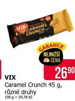 Teta VIX Caramel Crunch 45 g, různé druhy nabídka