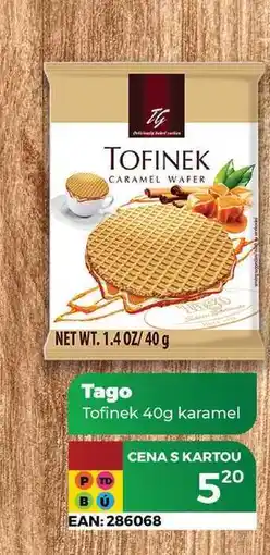 Tamda Foods Tago Tofinek 40g karamel nabídka