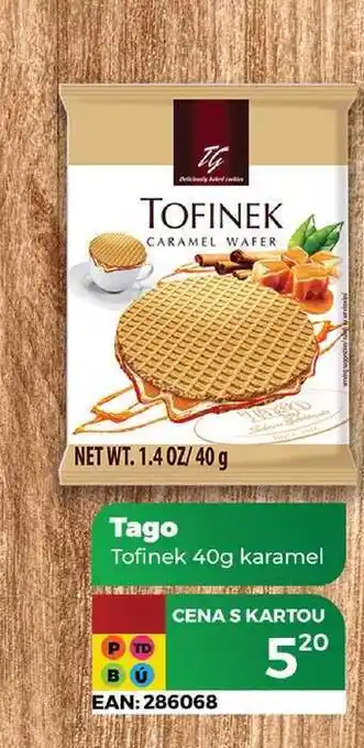 Tamda Foods Tago Tofinek 40g karamel nabídka