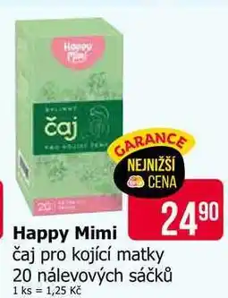 Teta Happy Mimi čaj pro kojící matky 20 nálevových sáčků nabídka