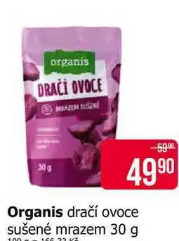 Teta Organis dračí ovoce sušené mrazem 30 g nabídka