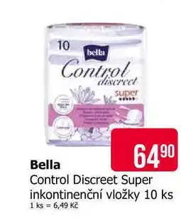 Teta Bella Control Discreet Super inkontinenční vložky 10 ks nabídka