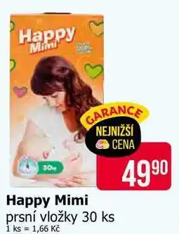 Teta Happy Mimi prsní vložky 30 ks nabídka