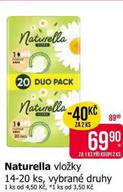 Teta Naturella vložky 14-20 ks, vybrané druhy nabídka