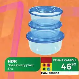 Tamda Foods HDR dóza kulatý plast 3ks nabídka