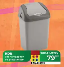 Tamda Foods HDR koš na odpadky 9'L plast Refuse nabídka