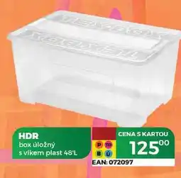 Tamda Foods HDR box úložný s vikem plast 48'L nabídka