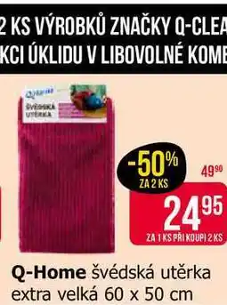 Teta Q-Home švédská utěrka extra velká 60 x 50 cm nabídka