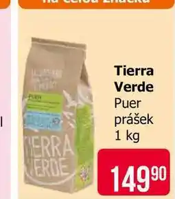 Teta Tierra Verde Puer prášek 1 kg nabídka