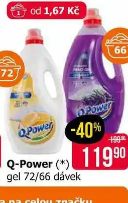 Teta Q-Power gel 72/66 dávek nabídka