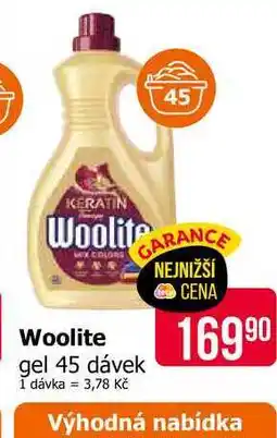 Teta Woolite gel 45 dávek nabídka