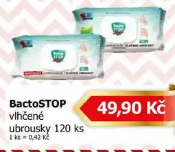 Teta BactoSTOP vlhčené ubrousky 120 ks nabídka