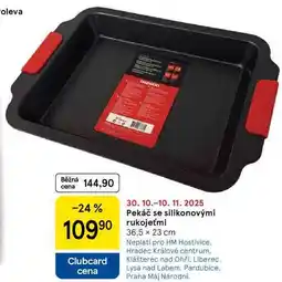 Tesco Pekáč se silikonovými rukojeťmi, 36.5 x 23 cm nabídka