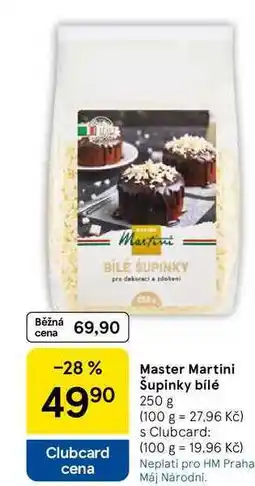 Tesco Master Martini Šupinky bílé, 250 g nabídka