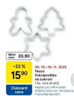Tesco Tesco Vykrajovátko na cukroví, 1 ks, více druhů nabídka
