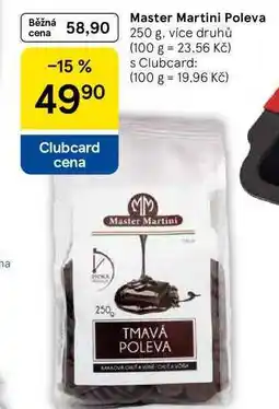 Tesco Master Martini Poleva, 250 g, více druhů nabídka