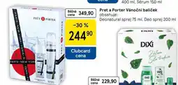 Tesco Pret a Porter Vánoční balíček obsahuje: Deonatural sprej 75 ml. Deo sprej 200 ml nabídka