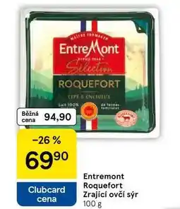 Tesco Entremont Roquefort Zrající ovčí sýr, 100 g nabídka