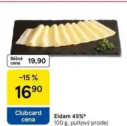 Tesco Eidam 45%, 100 g nabídka
