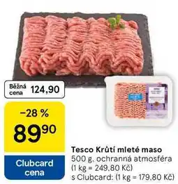 Tesco Tesco Krůtí mleté maso, 500 g nabídka