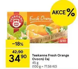 Tesco Teekanne Fresh Orange Ovocný čaj, 45 g nabídka