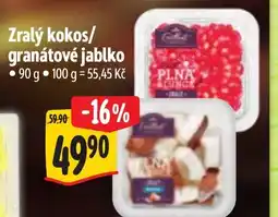 Albert Zralý kokos/ granátové jablko nabídka