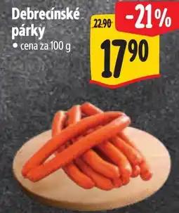 Albert Debrecínské párky nabídka