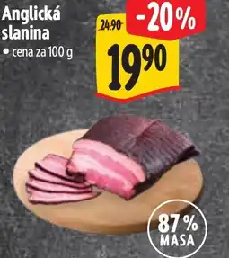Albert Anglická slanina nabídka
