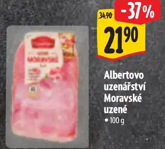 Albert Albertovo uzenářství Moravské uzené nabídka