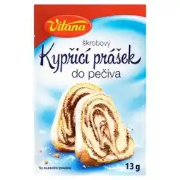 Tesco Vitana Kypřicí prášek do pečiva 13g nabídka