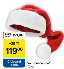 Tesco Vánoční čepice 70 cm nabídka
