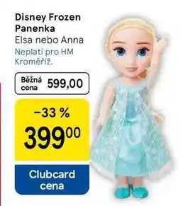 Tesco Disney Frozen Panenka Elsa nebo Anna nabídka