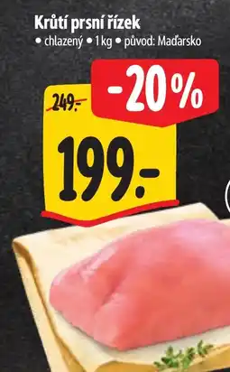 Albert Krůtí prsní řízek nabídka