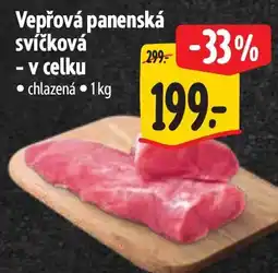 Albert Vepřová panenská svíčková - v celku nabídka