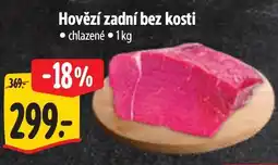 Albert Hovězí zadní bez kosti nabídka