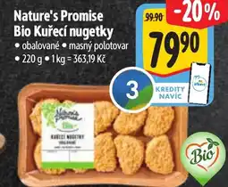 Albert Nature's Promise Bio Kuřecí nugetky nabídka