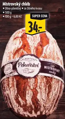 Albert Mistrovský chléb nabídka