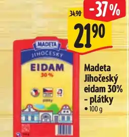Albert Madeta Jihočeský eidam 30% - plátky nabídka