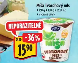 Albert Míša Tvarohový mls nabídka