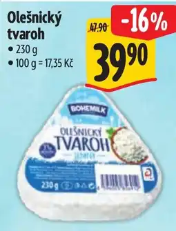 Albert BOHEMILK Olešnický tvaroh nabídka
