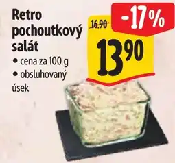 Albert Retro pochoutkový salát nabídka