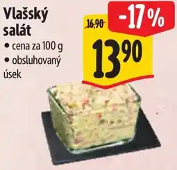 Albert Vlašský salát nabídka