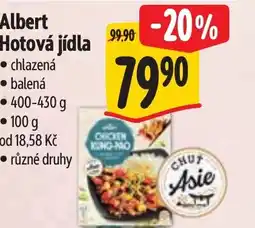 Albert Albert Hotová jídla nabídka