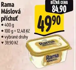 Albert Rama Máslová příchuť nabídka