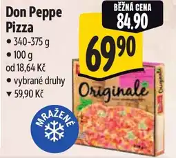 Albert Don Peppe Pizza nabídka